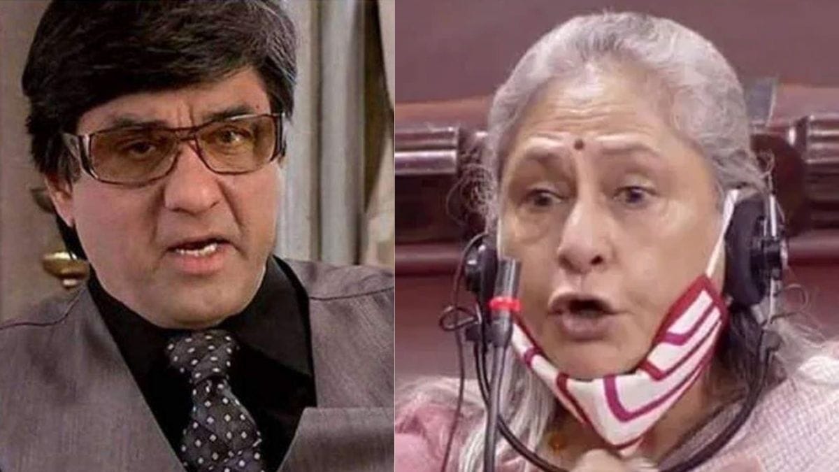 Mukesh Khanna slammed Jaya Bacchan's 'Thali' comment in parliament