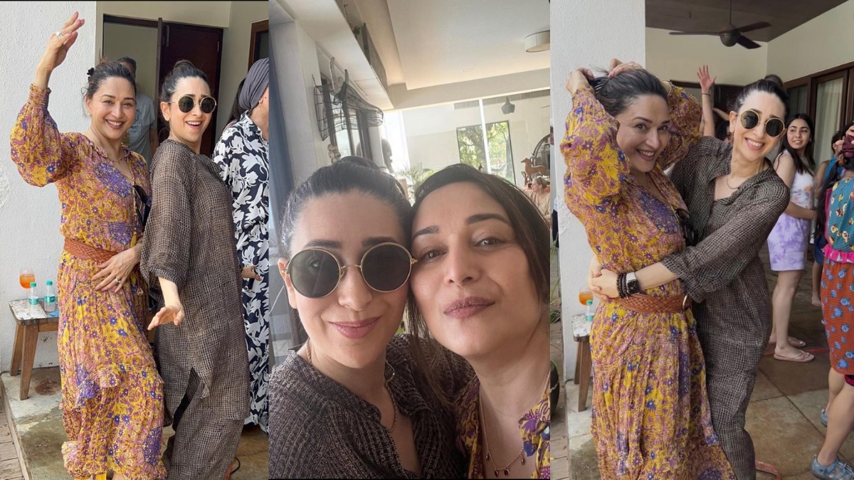 Karishma Kapoor And Madhuri Dixit Shares Pictures Together From An ...