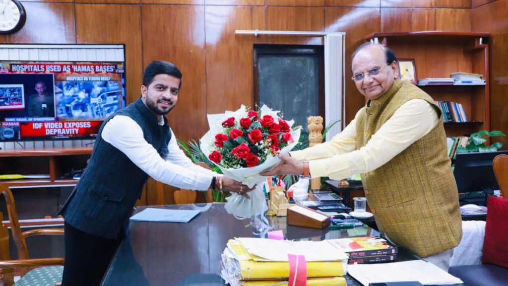 image of ‘Ban illegal Hookah Bars near campus’: DUSU President Tushar Dedha writes to Delhi LG Vinai Saxena