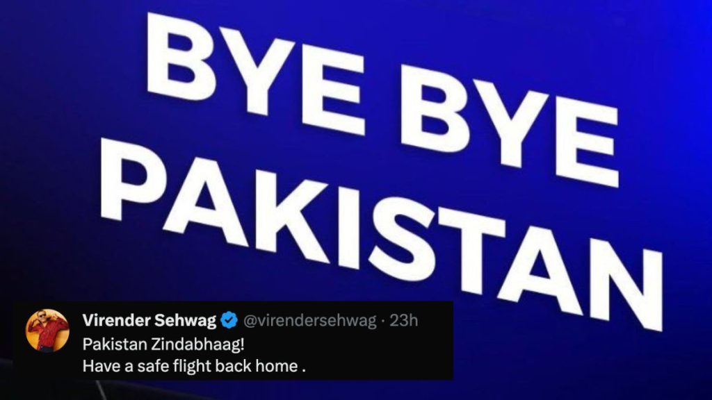 Pakistan Zindabhag Veteran Indian World Cup Winner Virender Sehwag pakistan-zindabhag-veteran-indian-world-cup-winner-virender-sehwag