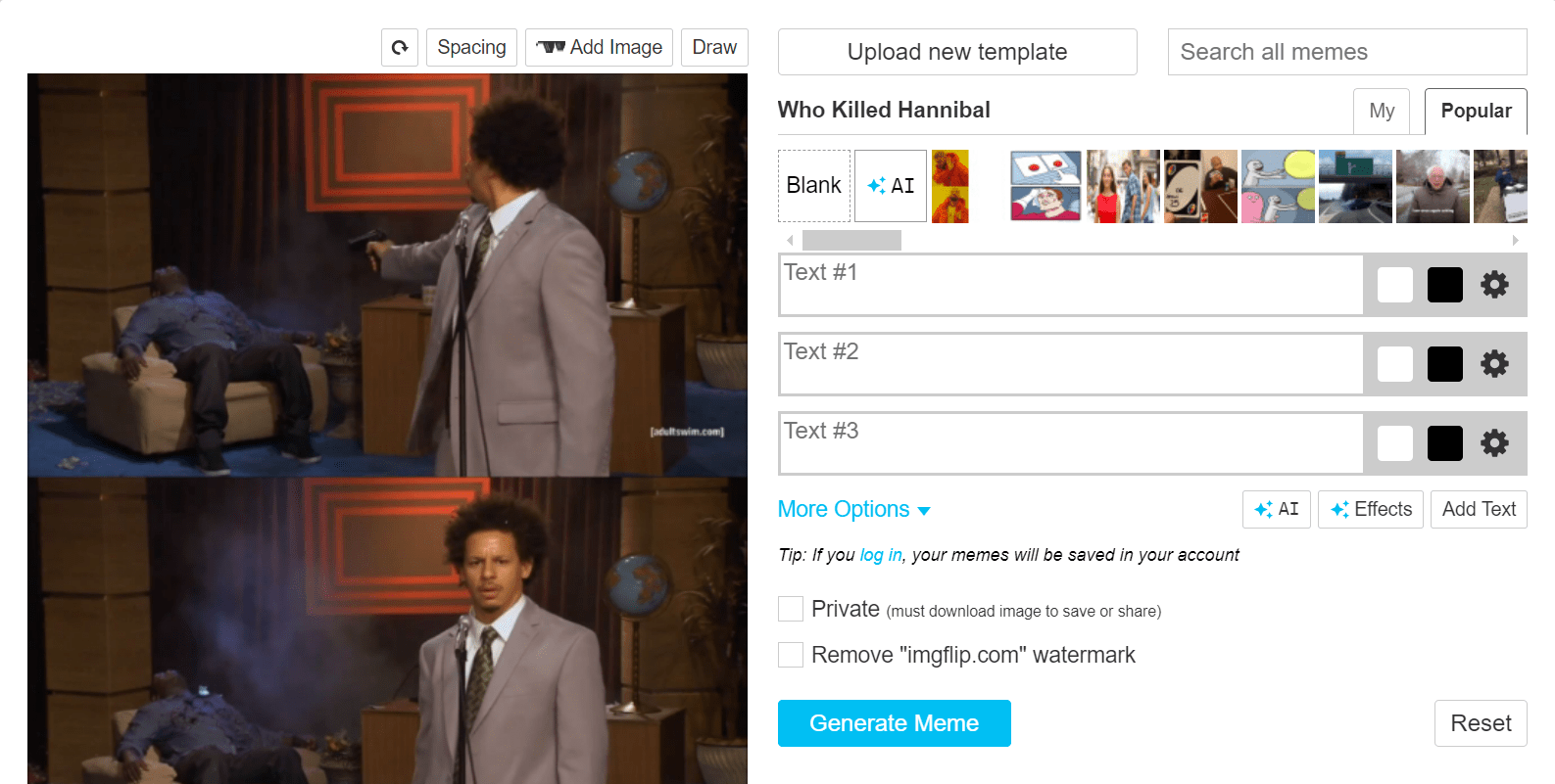 imgflp website interface